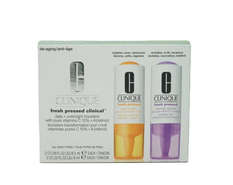 CLINIQUE Gesichtsgel Clinique Fresh pressed clinical daily+booster 8,5ml + 6ml von CLINIQUE
