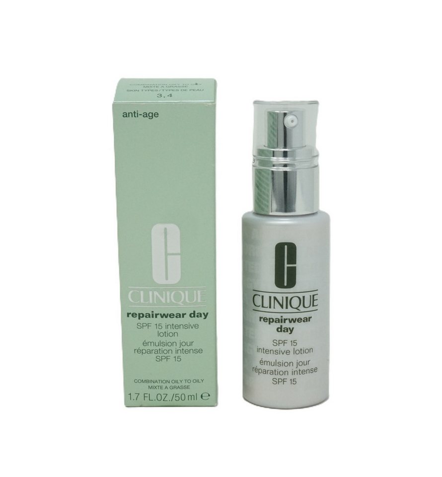 CLINIQUE Gesichtsgel Clinique Repairwear day SPF15 Tageslotion 50 ml von CLINIQUE