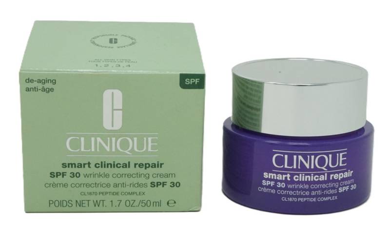 CLINIQUE Gesichtsgel Clinique Smart Clinical Repair SPF30 Anti-Falten-Creme 50 ml von CLINIQUE