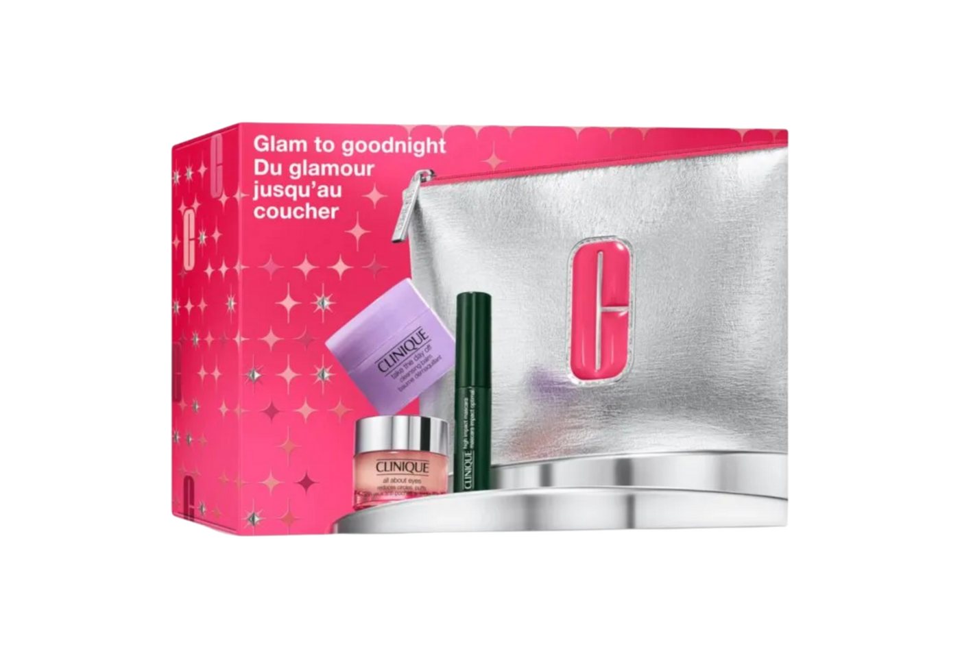 CLINIQUE Gesichtspflege-Set All About Eyes Glam To Goodnight, 3-tlg. von CLINIQUE