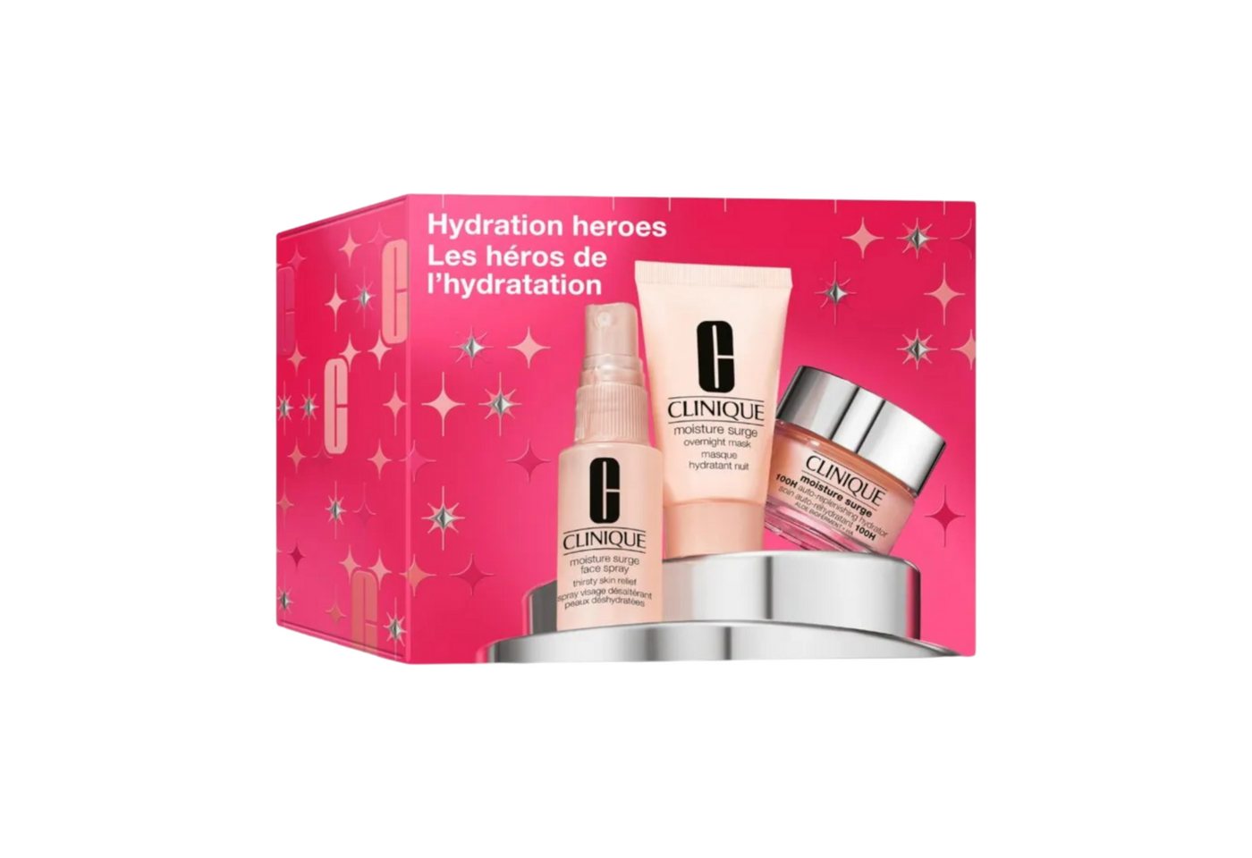 CLINIQUE Gesichtspflege-Set Moisture Surge Hydration Heroes, 3-tlg. von CLINIQUE