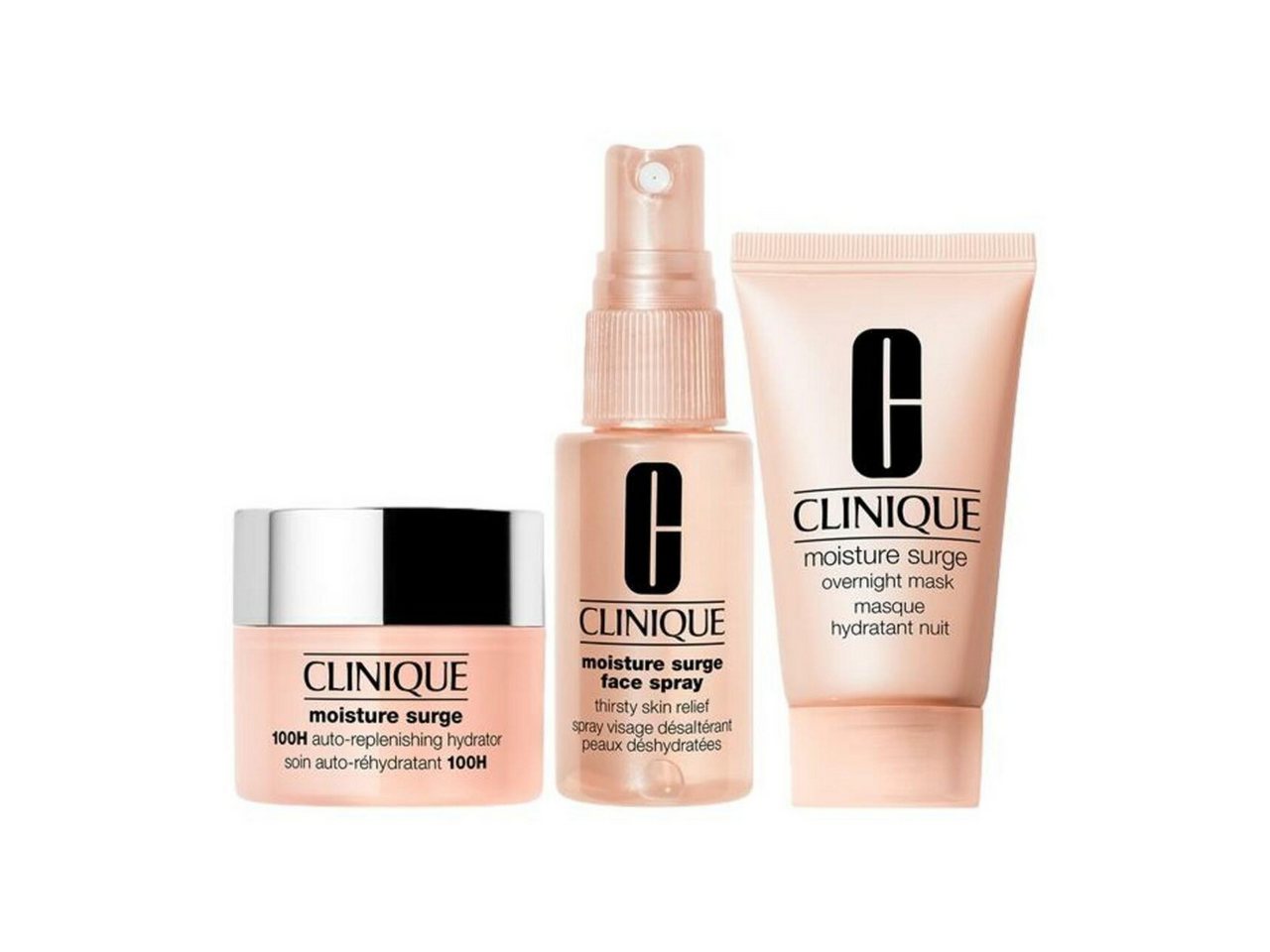 CLINIQUE Gesichtspflege-Set Moisture Surge-Hydration Mini Kit = 100H Auto.Replen.15 ml + Face Spr CLINIQUE Gesichtspflege-Set Moisture Surge-Hydration Mini Kit = 100H Auto.Replen.15 ml + Face Spr von CLINIQUE