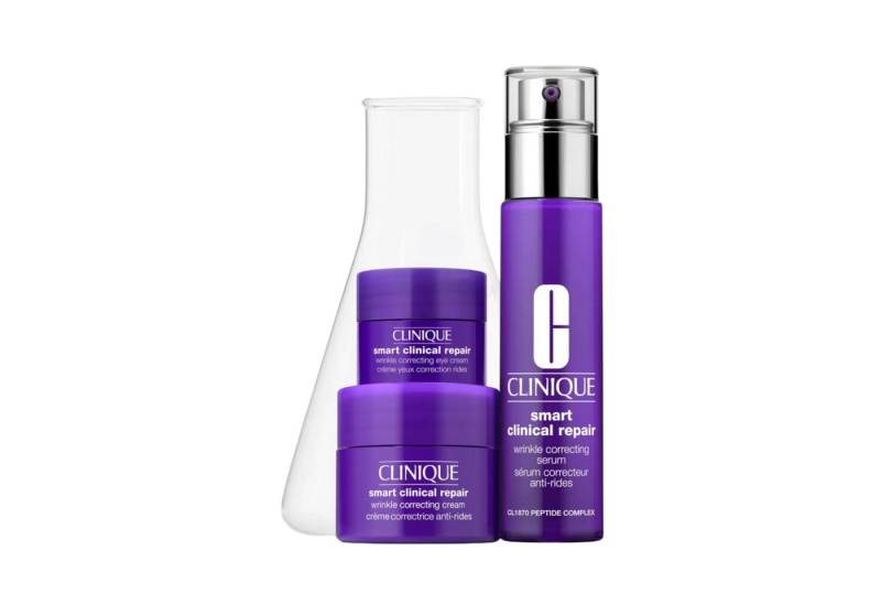 CLINIQUE Gesichtspflege-Set Smart Clinical Repair Smooth & Renew Lab, 3-tlg. von CLINIQUE