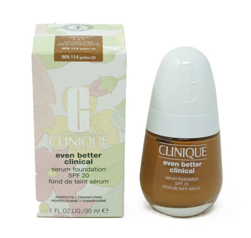 CLINIQUE Gesichtsserum Clinique Even Better Serum Foundation SPF20 WN 114 Golden 30ml von CLINIQUE