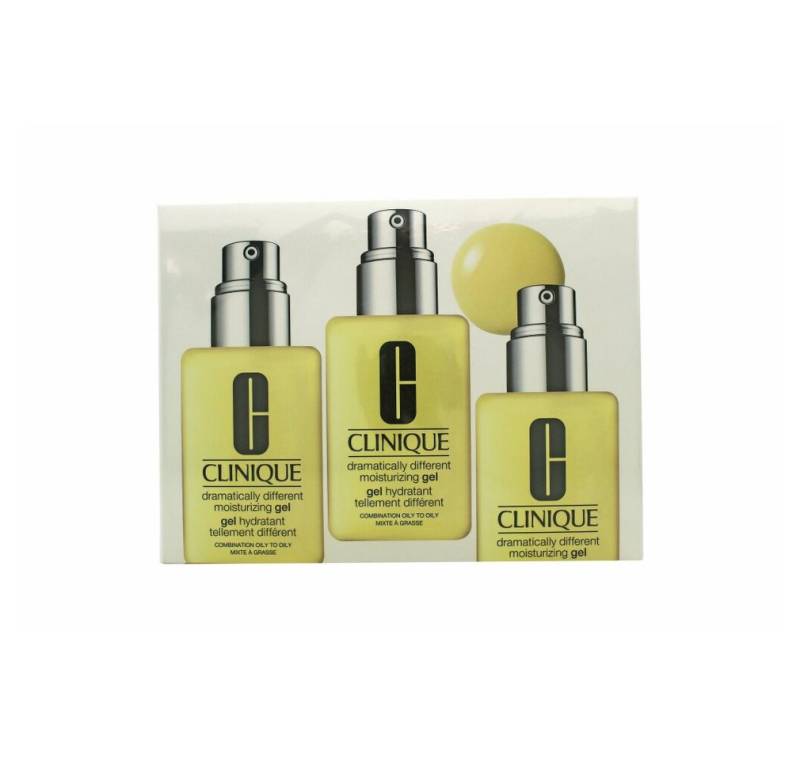 CLINIQUE Hautpflege-Set Dramatically Different Gift Set 3 x 125ml Moisturising Gel von CLINIQUE
