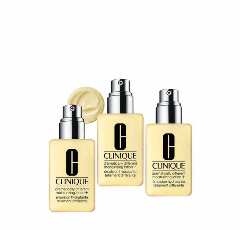 CLINIQUE Hautpflege-Set Set Trio Dramatically Different Lotion Moisturizing Day & Night 125ml von CLINIQUE