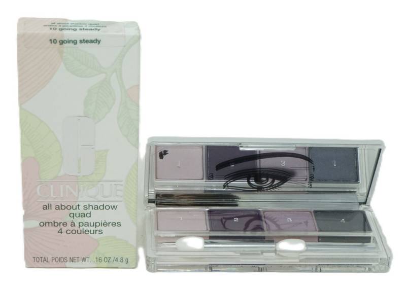 CLINIQUE Lidschatten Clinique All about shadow quad 4,8 g Lidschatten 10 going steady von CLINIQUE