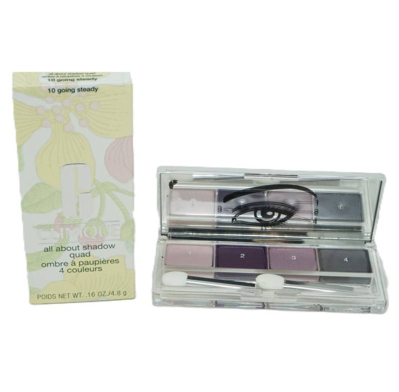 CLINIQUE Lidschatten Clinique all about shadow quad Lidschatten 10 4,8g von CLINIQUE