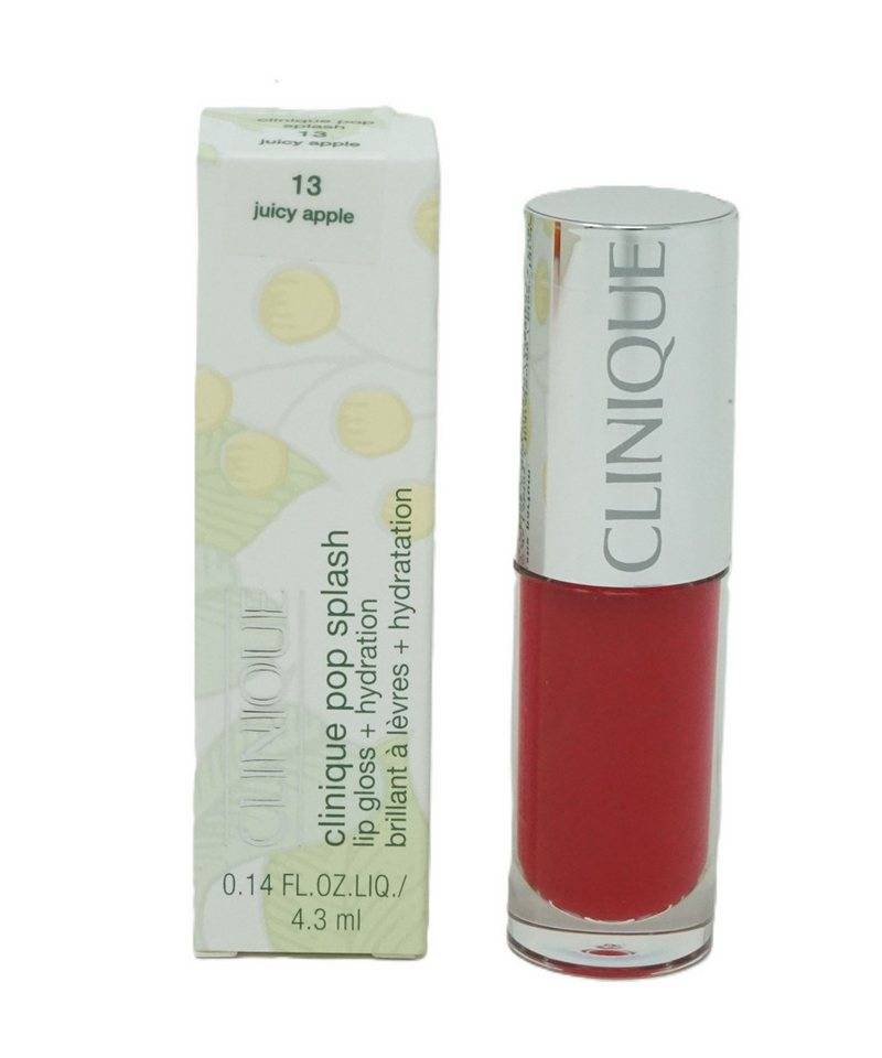 CLINIQUE Lipgloss Clinique pop splash lip gloss+hydration 13 juicy apple 4,3 ml von CLINIQUE
