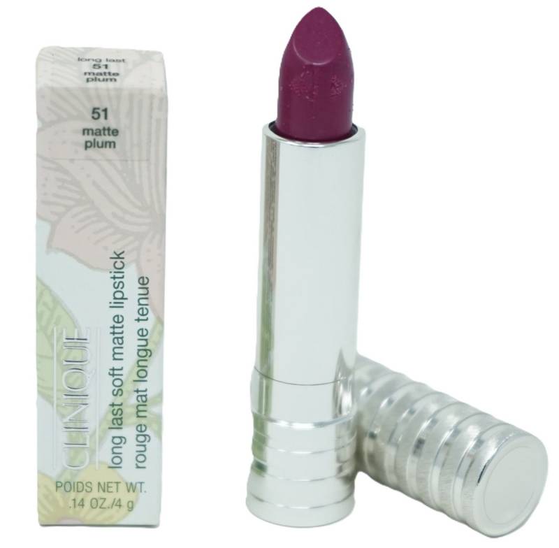 CLINIQUE Lippenstift Clinique Long Last 4g Lippenstift 51 matte plum von LAMBORGHINI