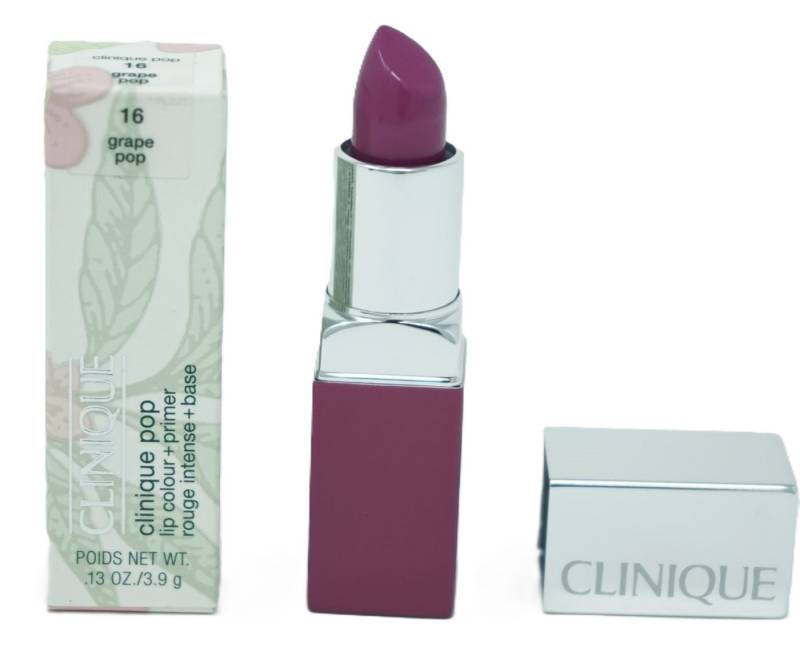 CLINIQUE Lippenstift Clinique Pop Lip Colour Lippenstift 3,9g / 16 grape pop von CLINIQUE