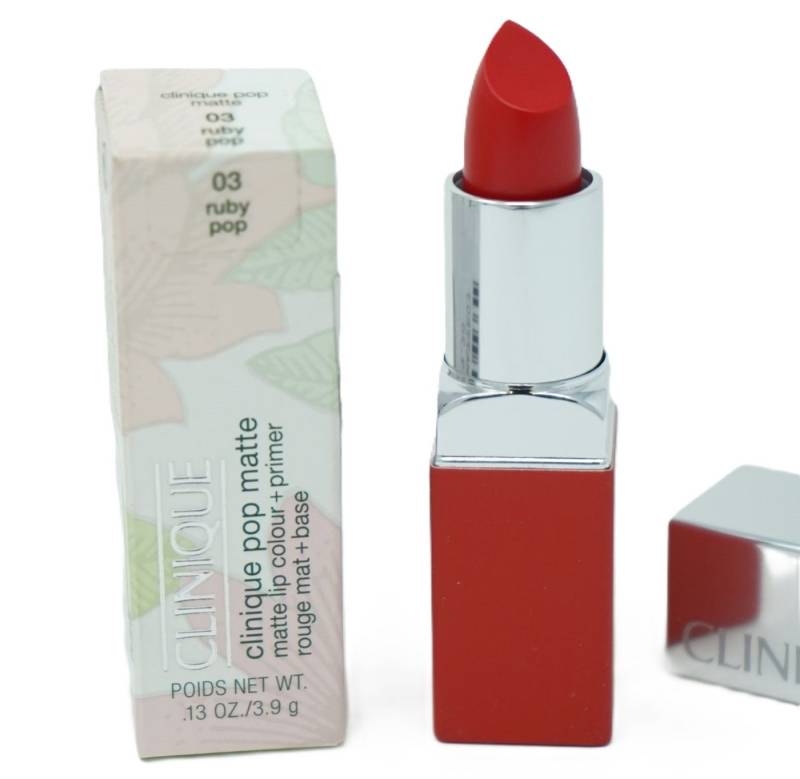 CLINIQUE Lippenstift Clinique Pop Matte Lip Colour Lippenstift 3,9g / 03 ruby pop CLINIQUE Lippenstift Clinique Pop Matte Lip Colour Lippenstift 3,9g / 03 ruby pop von CLINIQUE