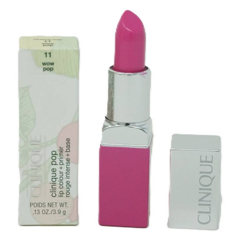 CLINIQUE Lippenstift Clinique pop Lippenstift colour+primer 11 wow pop 3,9g von CLINIQUE