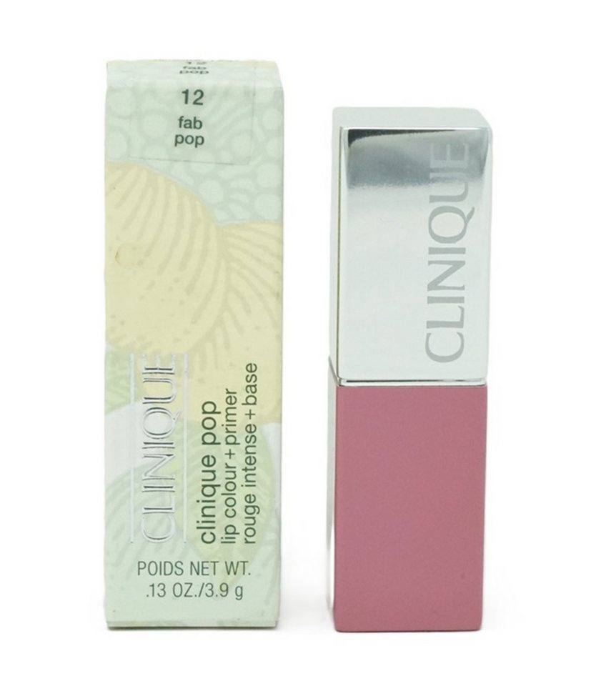 CLINIQUE Lippenstift Clinique pop lip Lippenstift colour + primer 12 fab pop von CLINIQUE
