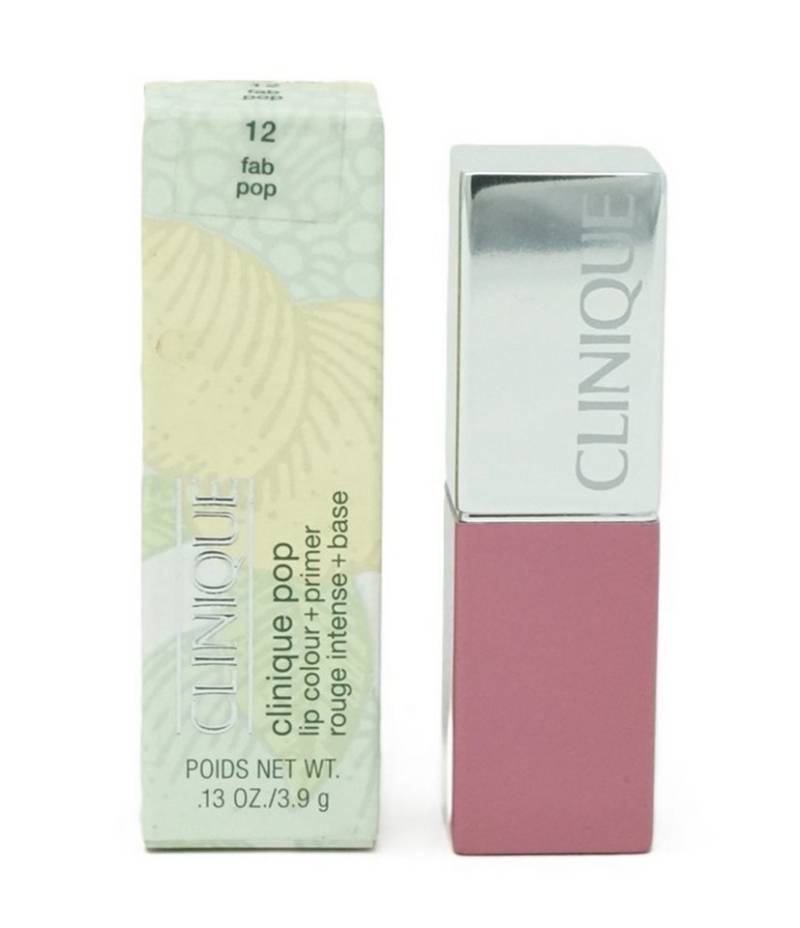 CLINIQUE Lippenstift Clinique pop lip Lippenstift colour + primer 12 fab pop von CLINIQUE