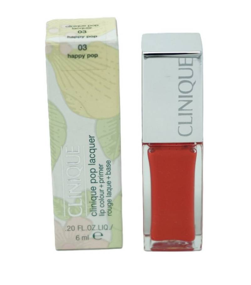 CLINIQUE Lippenstift-Set Clinique Pop Lacquer Lip Colour + Lippenstift 6ml von CLINIQUE
