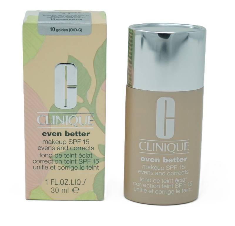 CLINIQUE Make-up Clinique Even Better Makeup SPF 15 Nr 10 Golden 30 ml (Nr 114) von CLINIQUE