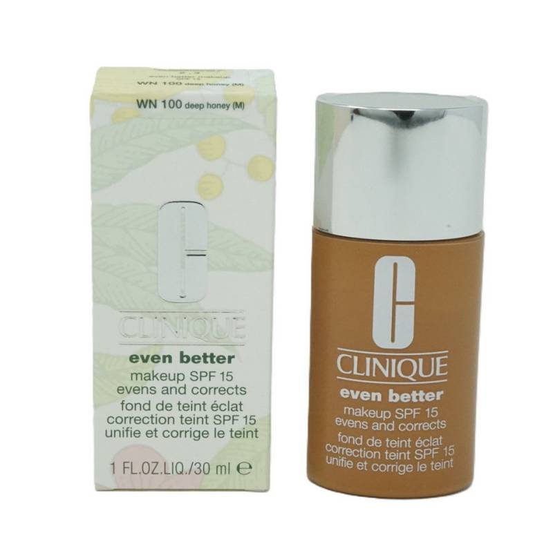 CLINIQUE Make-up Clinique even better makeup SPF15 WN 100 deep honey (M) 30 ml von CLINIQUE