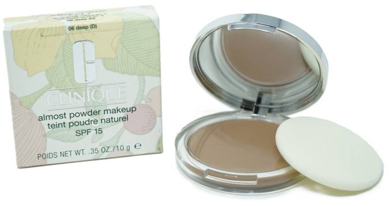 CLINIQUE Puder Clinique SPF 15 Almost Powder Makeup 06 deep (D) von CLINIQUE