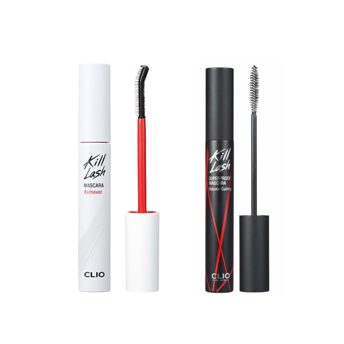 CLIO - Kill Lash Superproof Mascara 02 Volume Curling + Remover Set von CLIO