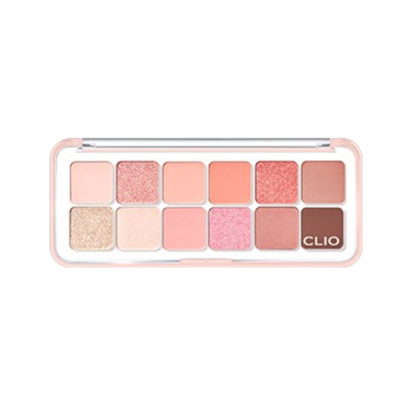 CLIO - Pro Eye Palette Air (Every Fruit Grocery Version) - 0.6g*12 - 09 Peach Mate Apple von CLIO
