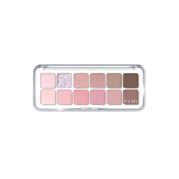 CLIO - Pro Eye Palette Air - 0.6g*12 - 04 Pink Pairing von CLIO