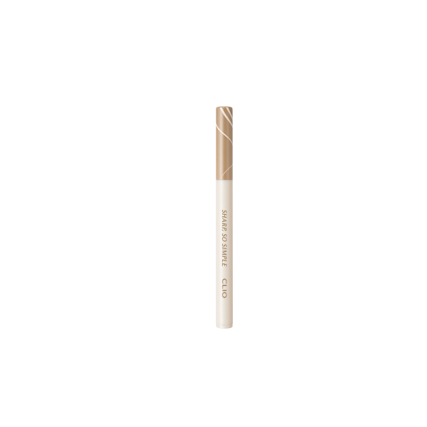 CLIO - Sharp So Simple Shade Brush Liner - 0.5g - 02 Vanilla Brown von CLIO