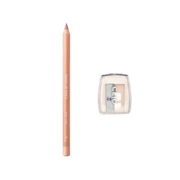 CLIO - Velvet Lip Pencil Set - 1 set (2 items) - 10 Cozy Nude von CLIO