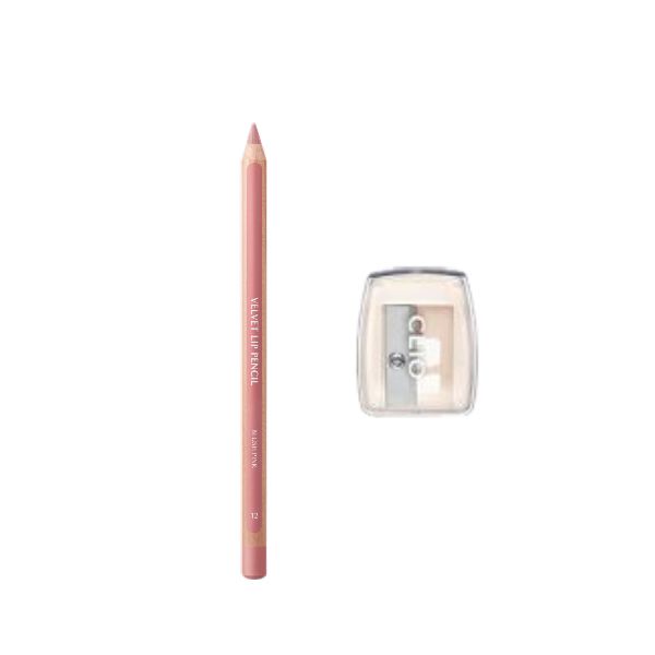 CLIO - Velvet Lip Pencil Set - 1 set (2 items) - 12 Blush Pink von CLIO