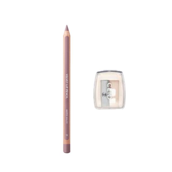 CLIO - Velvet Lip Pencil Set - 1 set (2 items) - 13 Muted Mauve von CLIO