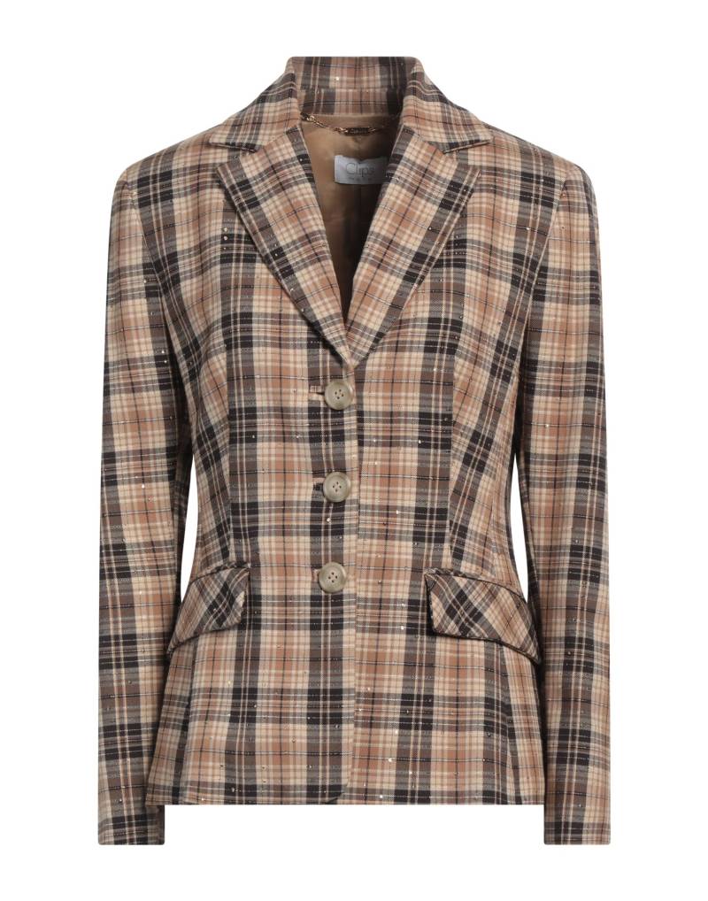 CLIPS MORE Blazer Damen Beige von CLIPS MORE