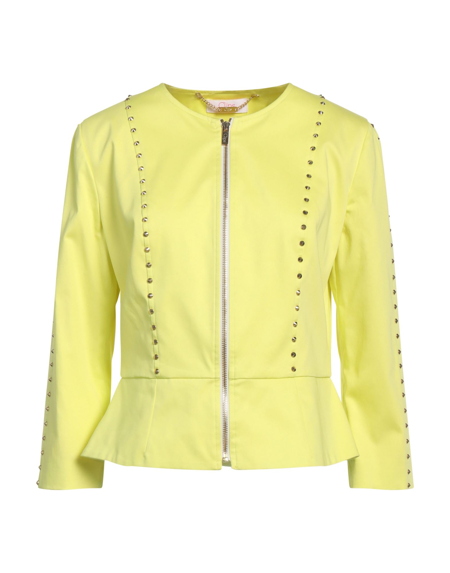 CLIPS MORE Jacke & Anorak Damen Gelb CLIPS MORE Jacke & Anorak Damen Gelb von CLIPS MORE