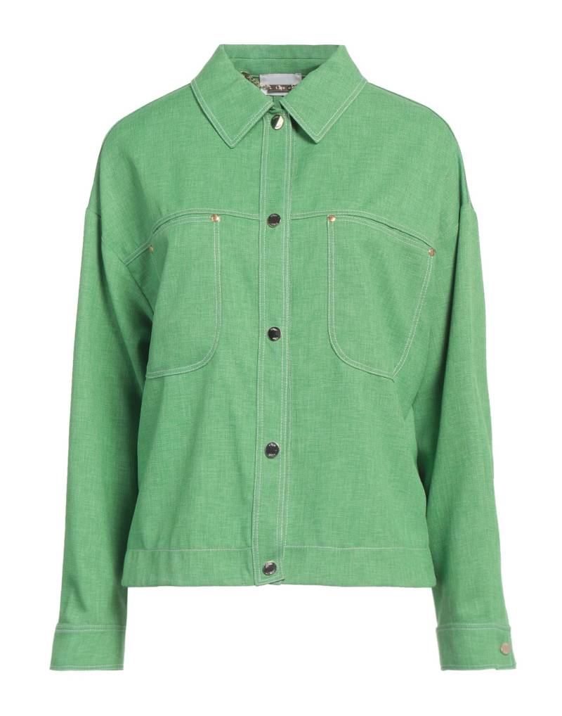 CLIPS MORE Jacke & Anorak Damen Grün von CLIPS MORE