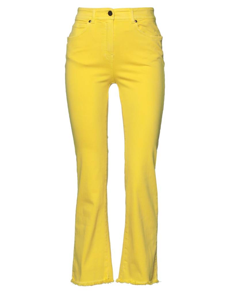 CLIPS MORE Jeanshose Damen Gelb von CLIPS MORE