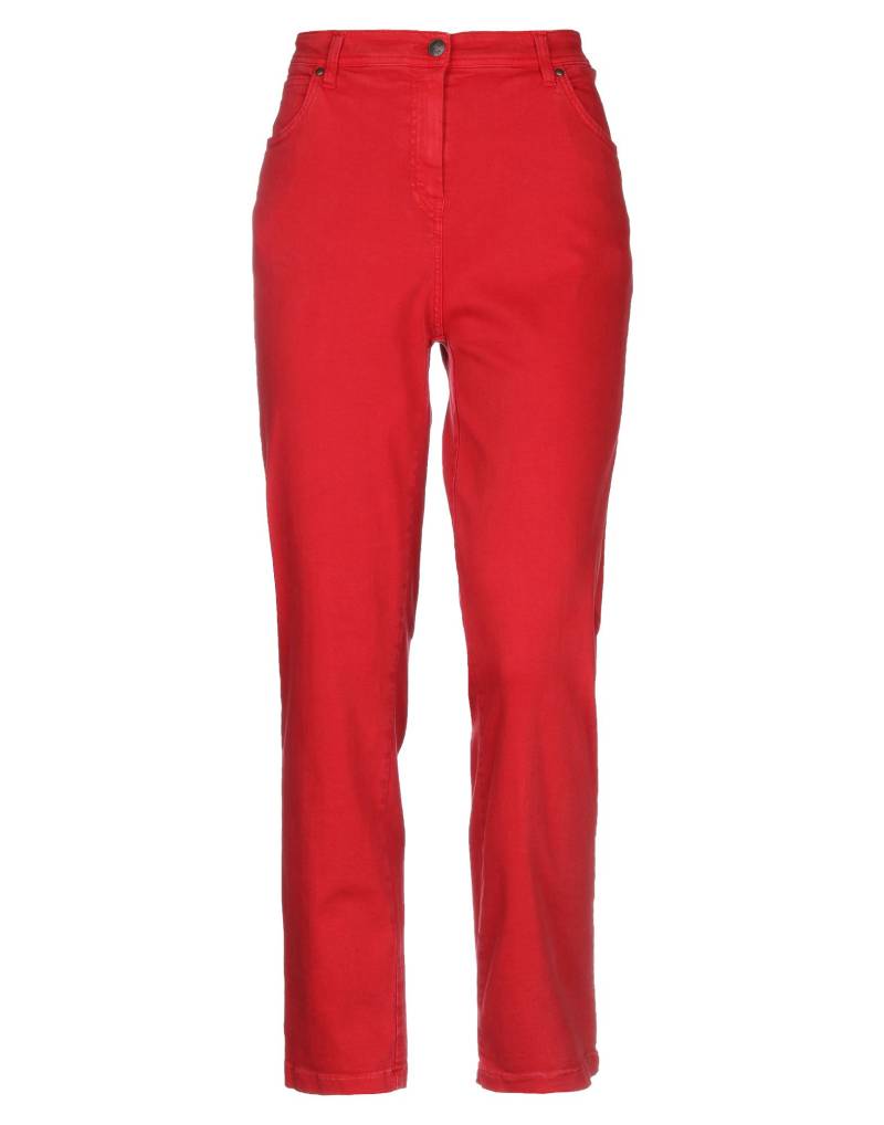 CLIPS MORE Jeanshose Damen Rot von CLIPS MORE