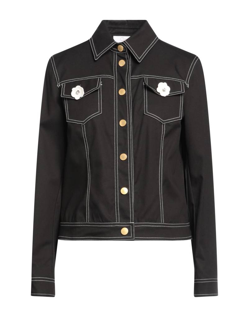 CLIPS MORE Jeansjacke/-mantel Damen Schwarz von CLIPS MORE