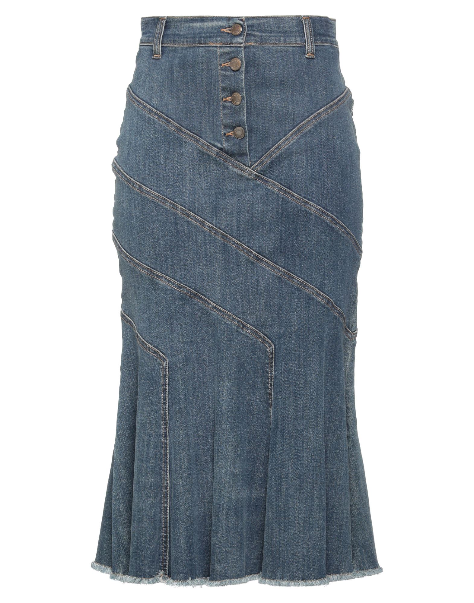 CLIPS MORE Jeansrock Damen Blau von CLIPS MORE