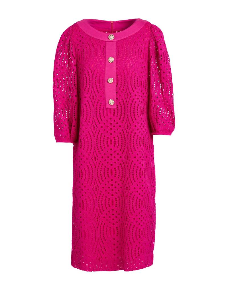 CLIPS MORE Midi-kleid Damen Fuchsia von CLIPS MORE