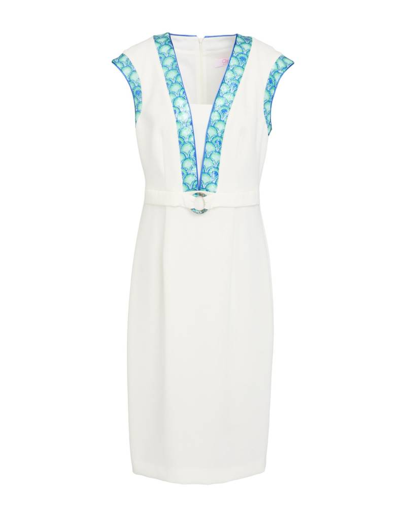 CLIPS MORE Midi-kleid Damen Off white von CLIPS MORE