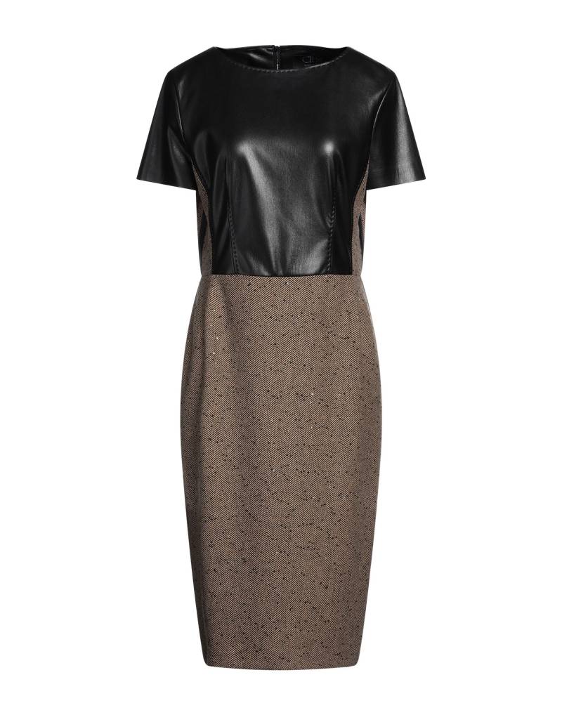 CLIPS MORE Midi-kleid Damen Schwarz von CLIPS MORE