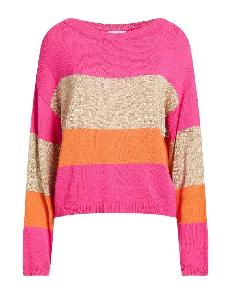 CLIPS MORE Pullover Damen Fuchsia von CLIPS MORE