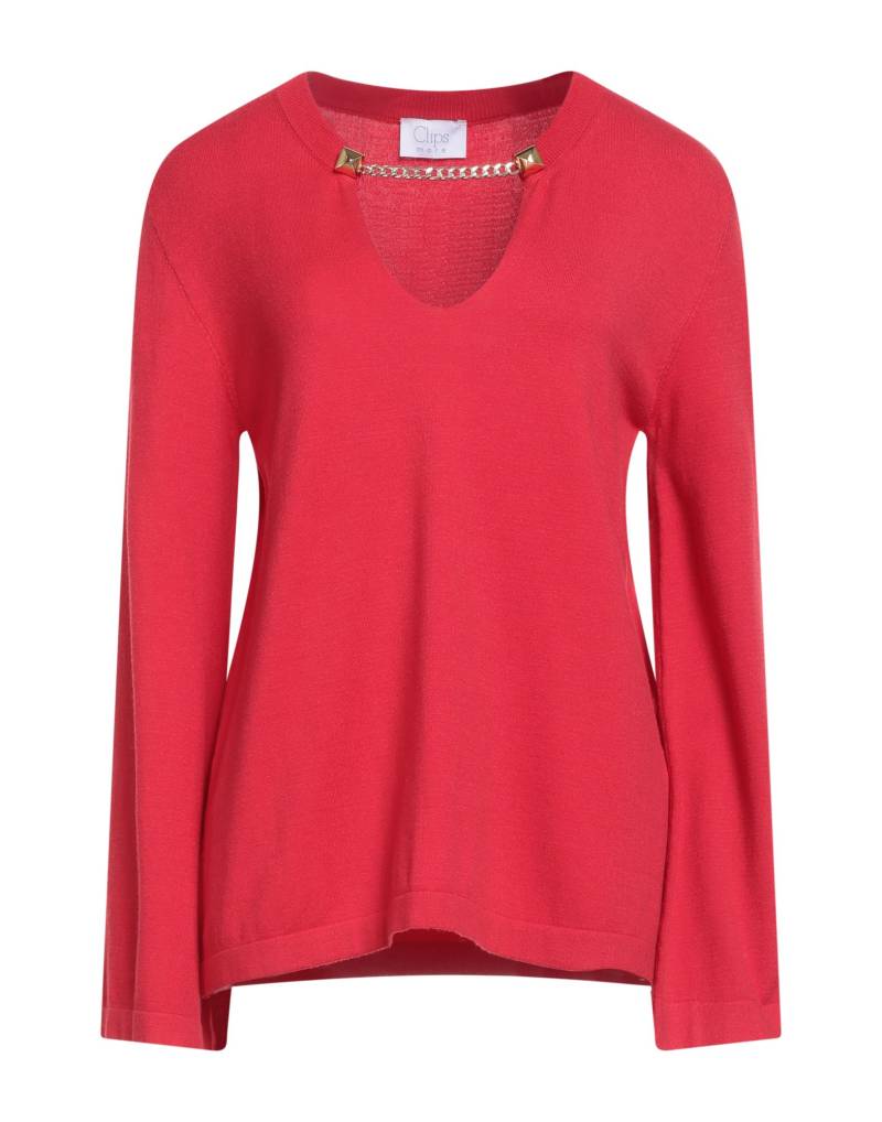 CLIPS MORE Pullover Damen Rot von CLIPS MORE