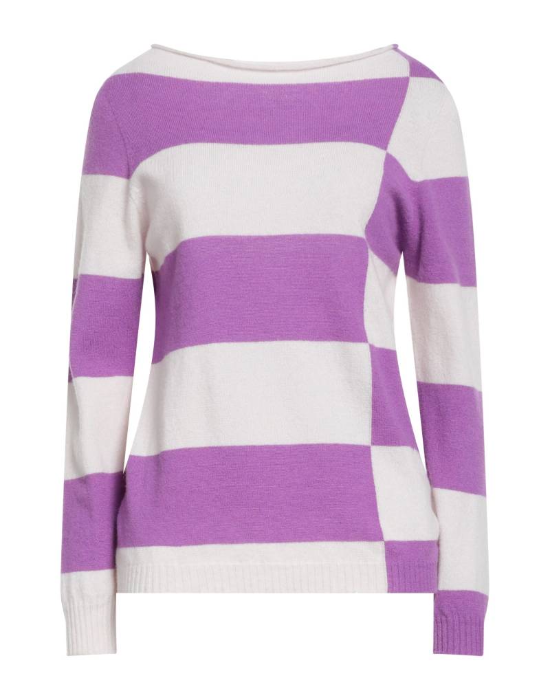 CLIPS MORE Pullover Damen Violett von CLIPS MORE