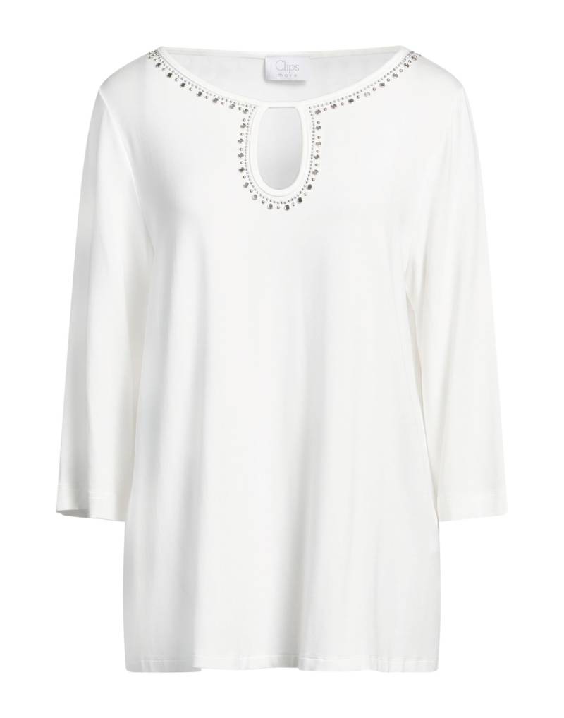 CLIPS MORE T-shirts Damen Weiß von CLIPS MORE