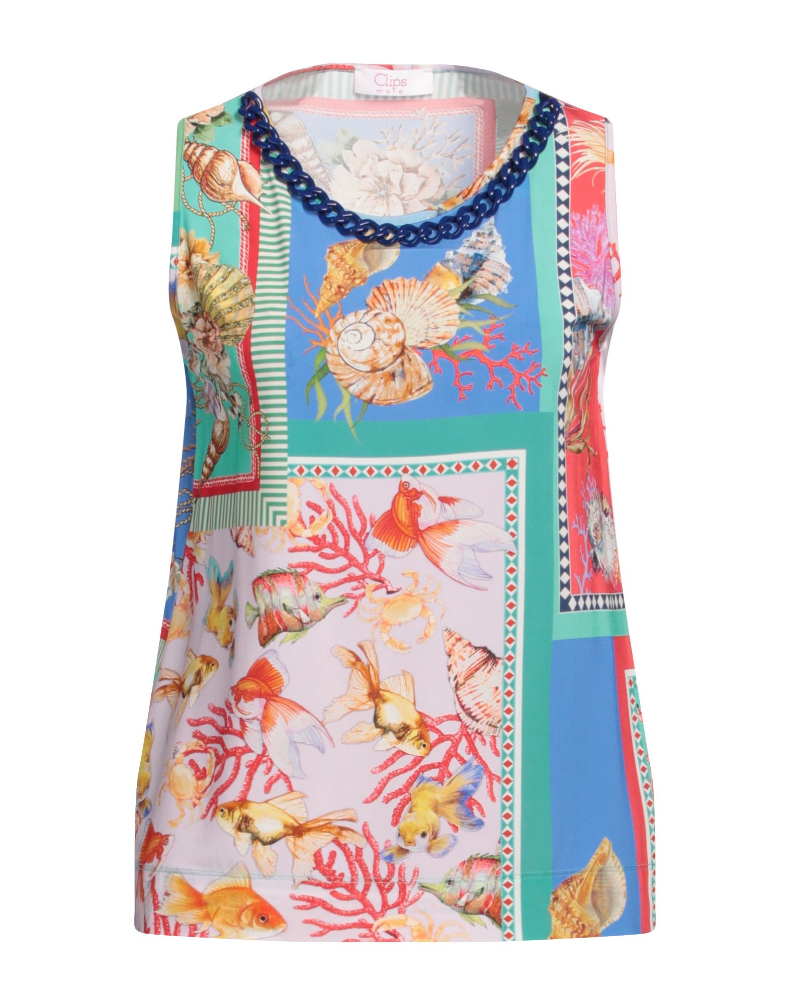 CLIPS MORE Tank Top Damen Tūrkis von CLIPS MORE