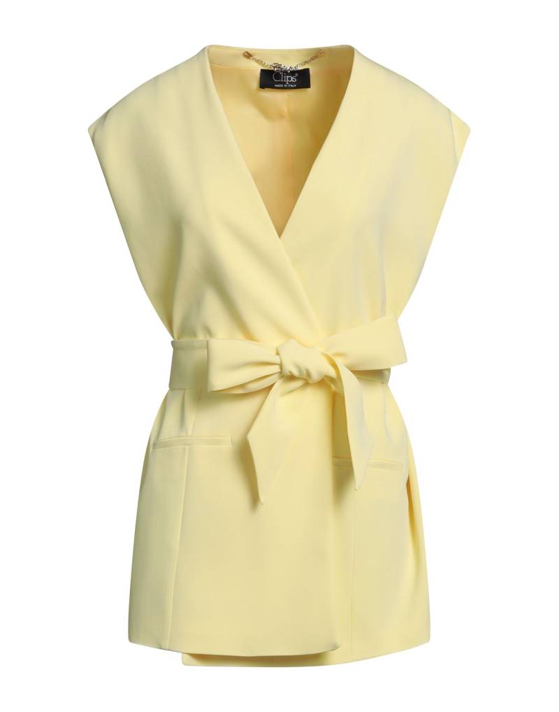 CLIPS Jacke & Anorak Damen Pastellgelb von CLIPS