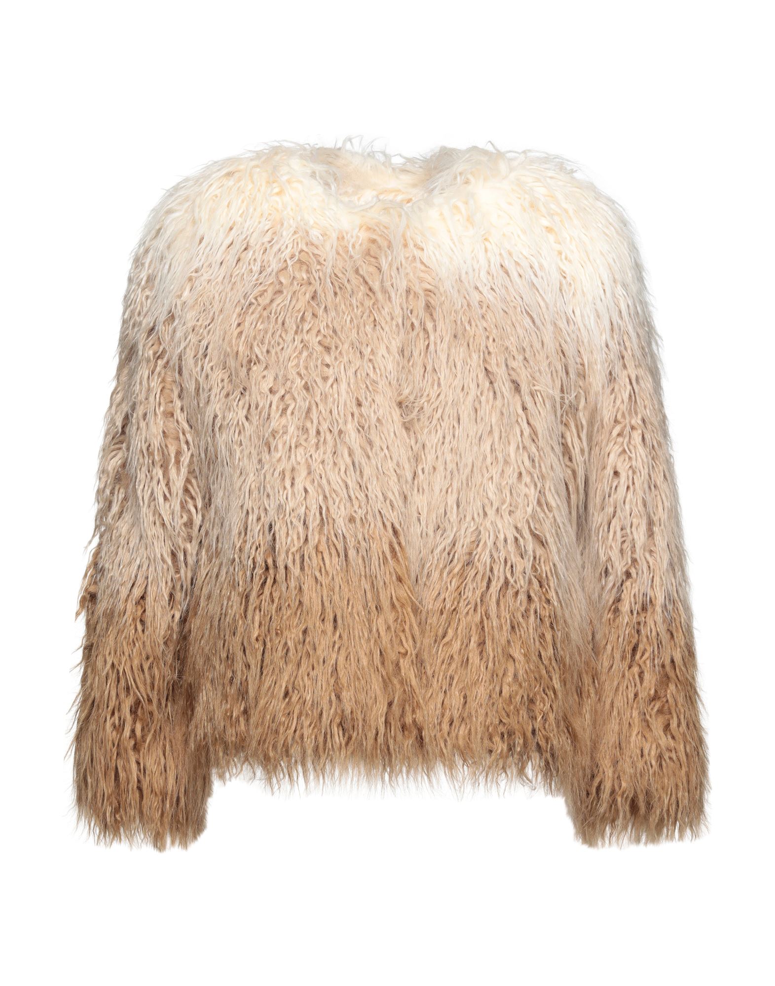 CLIPS Shearling- & Kunstfell Damen Elfenbein von CLIPS