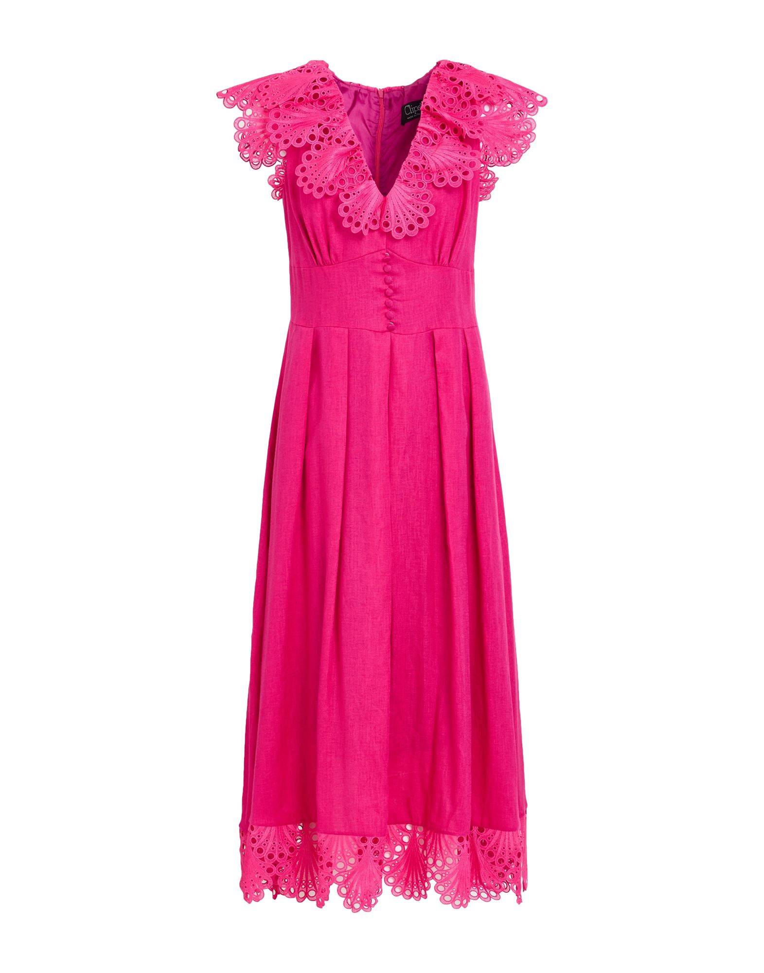 CLIPS Maxi-kleid Damen Fuchsia CLIPS Maxi-kleid Damen Fuchsia von CLIPS