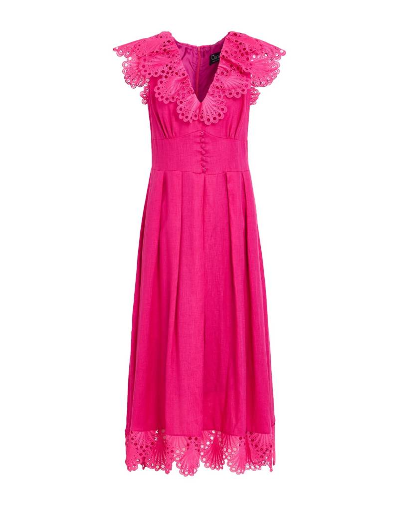 CLIPS Maxi-kleid Damen Fuchsia von CLIPS