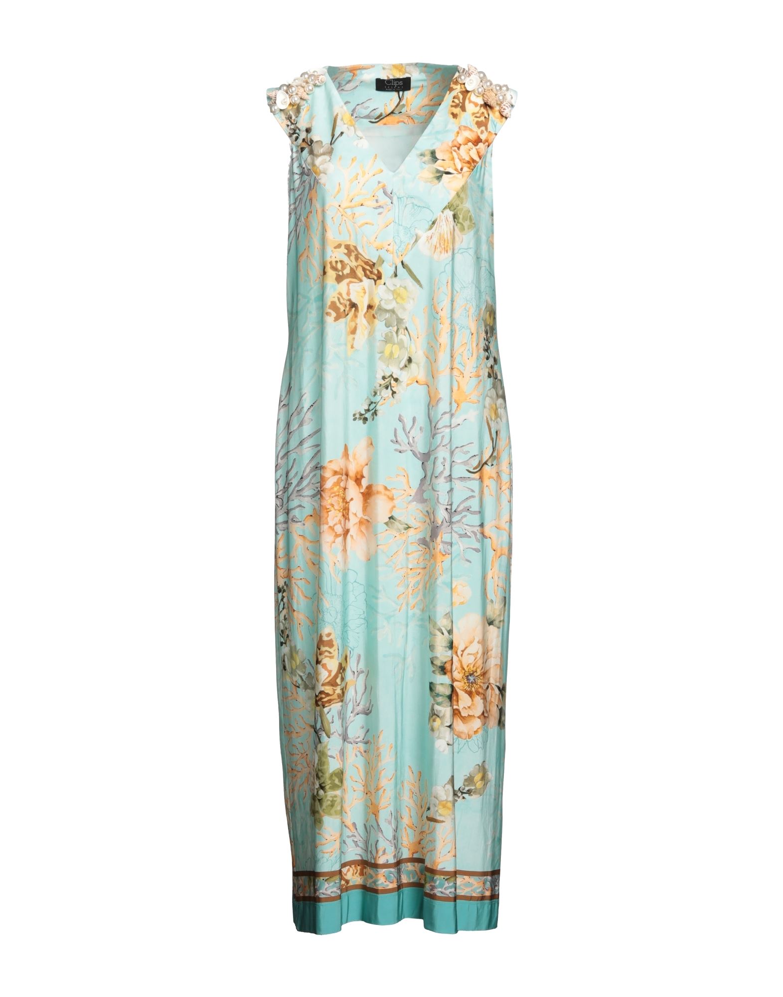 CLIPS Maxi-kleid Damen Himmelblau von CLIPS